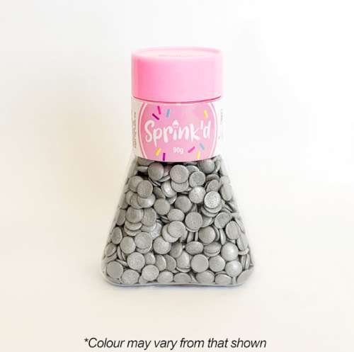 Sprink'd Sprinkles - Sequins Silver - Click Image to Close